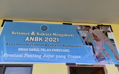 SMAS Darul Falah Enrekang Sukses Laksanakan ANBK 2021
